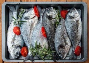 pescado a la sal