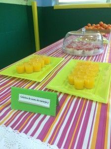 Gelatina de zumo de narnaja